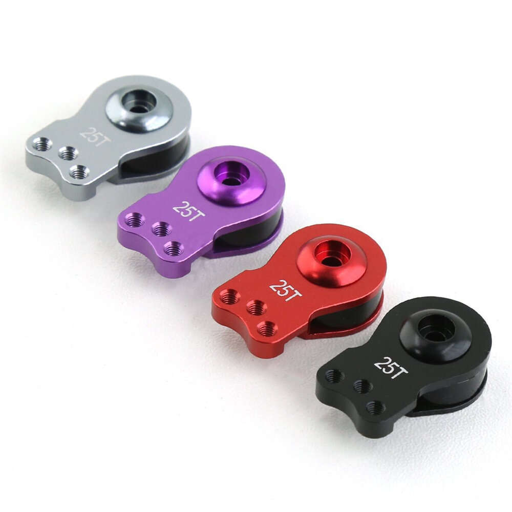 Single hole - 25T Aluminum Alloy Adjustable Force Steering Gear Protection New Upgraded Steering Gea