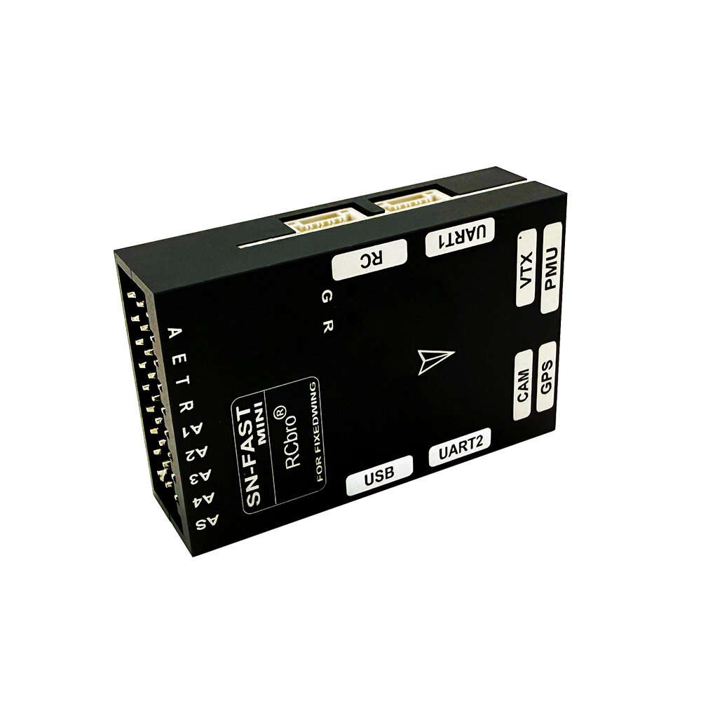 Black - Lefei SN-FAST Mini Flight Controller PMU Multi Mode 8-Channel PWM Support DJI O3 O4 VTX OSD