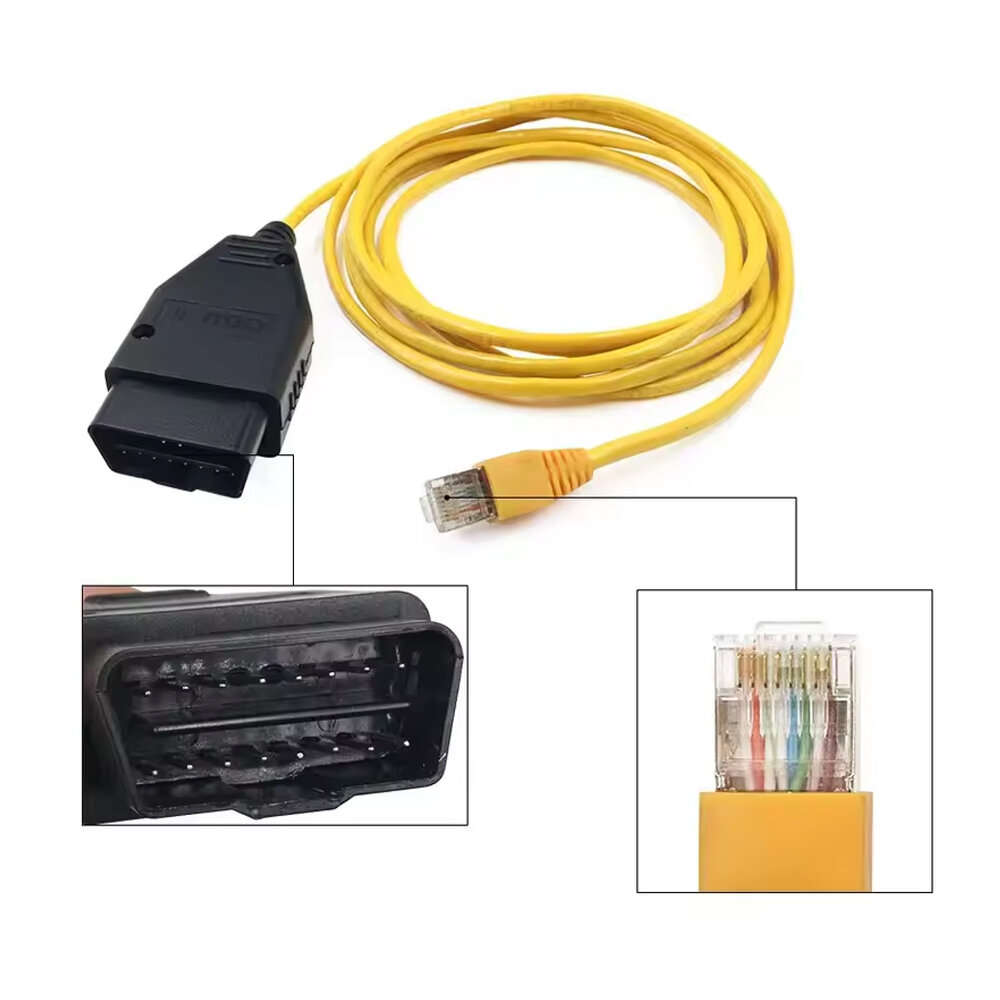 Type A - Eth Net Esys Cable Enet Refresh Interface Cable E-Sys Icom Encoding F Series For BMW F-Cars