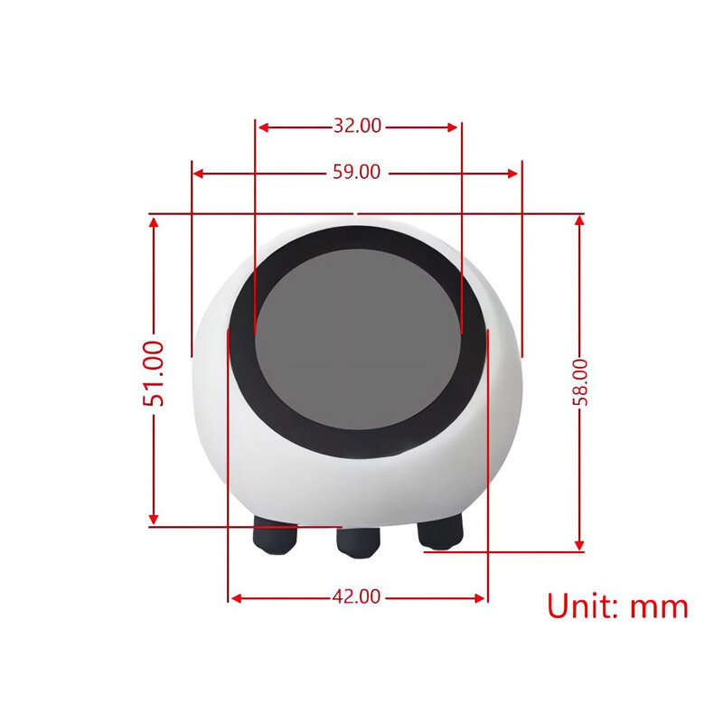 with Touch with Battery - Xiaozhi AI DeepSeek Smart Voice Chat Robot ESP32-S3 Artificial Intelligenc