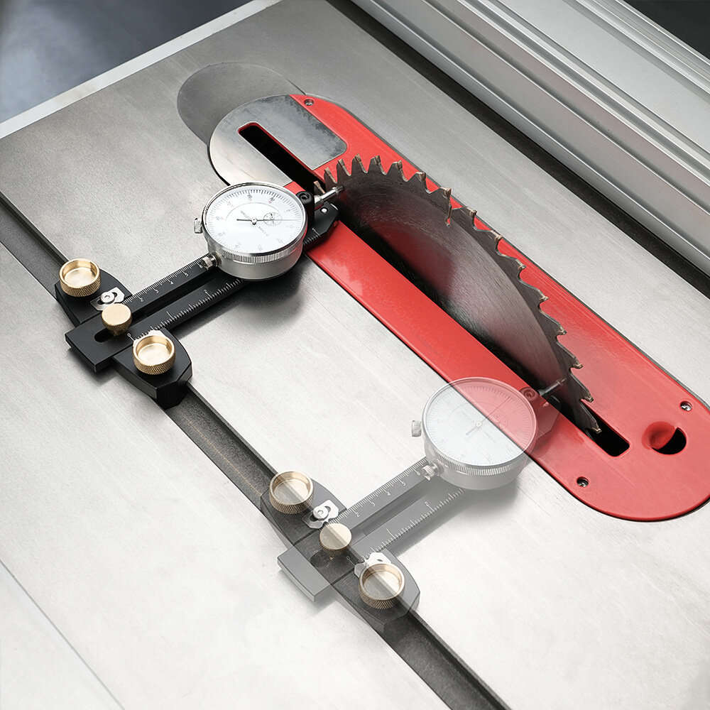 Woodworking Table saw Dial Gauge Corrector Precision Saw Blade Straightening Cutting Board Positione