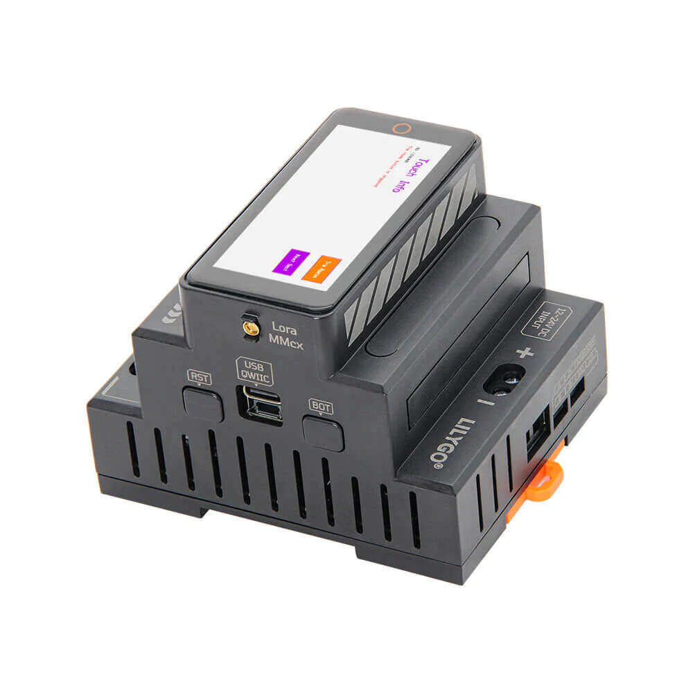 Black - LILYGO T-Connect Pro ESP32-S3-R8 RS485 RS232 CAN Ethernet Module 2.4GHz Wi-Fi Bluetooth 5 Lo
