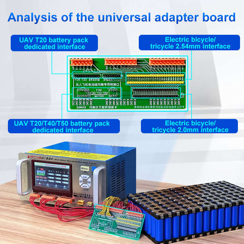 Black - Universal Adapter Board for Equalizer Glass Fiber Material Compatible with UAV Electric Bike
