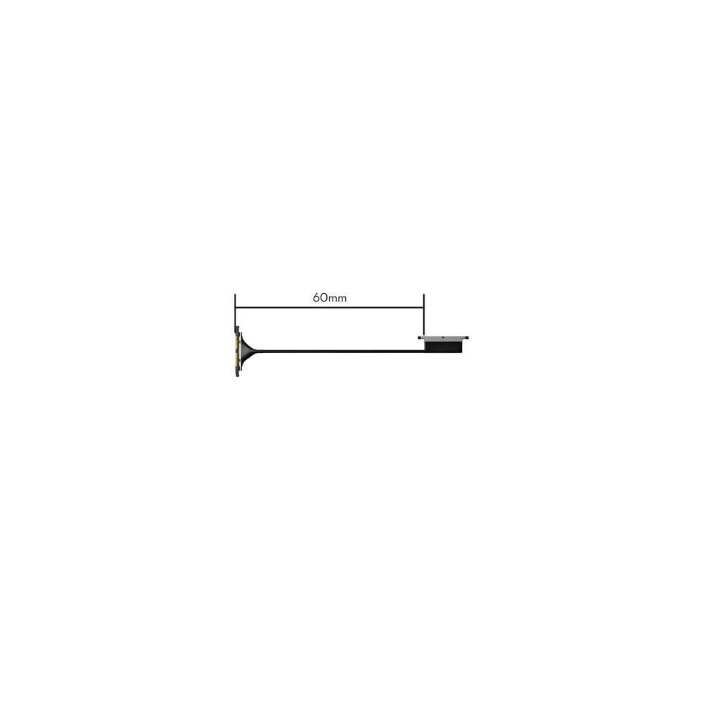 100mm - Flywoo Flexible 60mm 100mm 150mm 200mm Coaxial Cable for O4 / O4 PRO Air Unit Support RC FPV