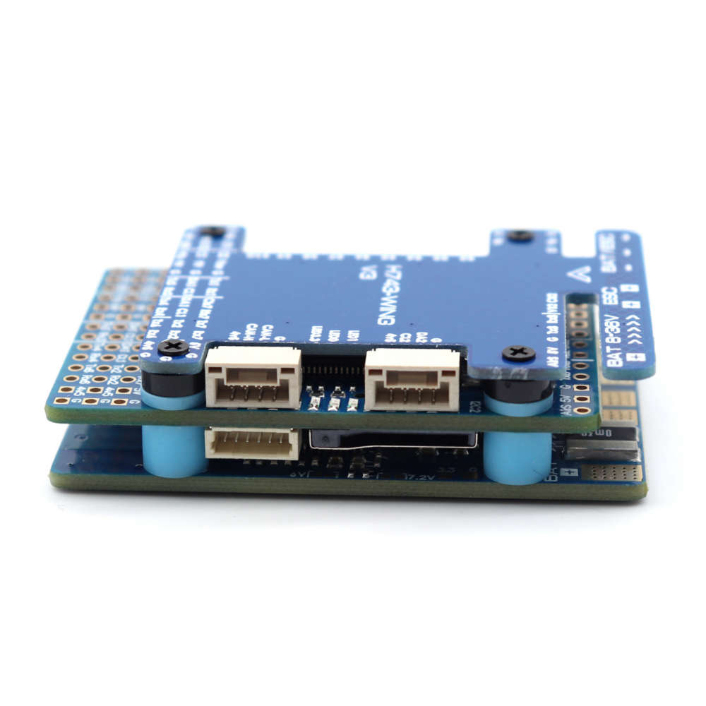 Flight Controller - H743 WING V3 Dual Gyro Flight Controller Supports Dual Motor and Dual Cameras fo
