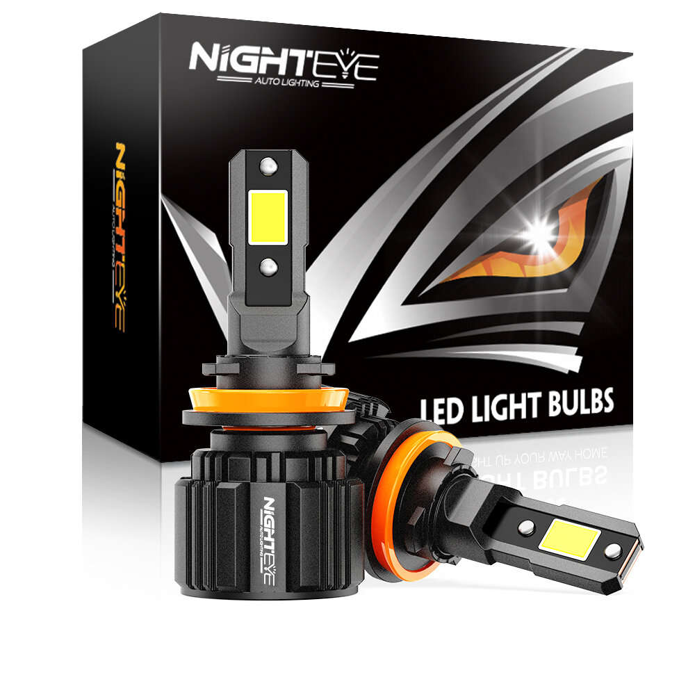 H4 - NightEye Auto Lighting A315-S4 2PCS Car LED Headlight Bulb 15,000LM/PAIR LED Front Headlamp 650