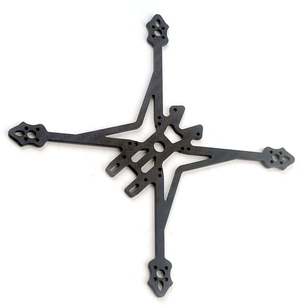 Bottom Plate - Happymodel Crux35 Spare Part 150mm Wheelbase Carbon Fiber 3mm Thickness Bottom Plate