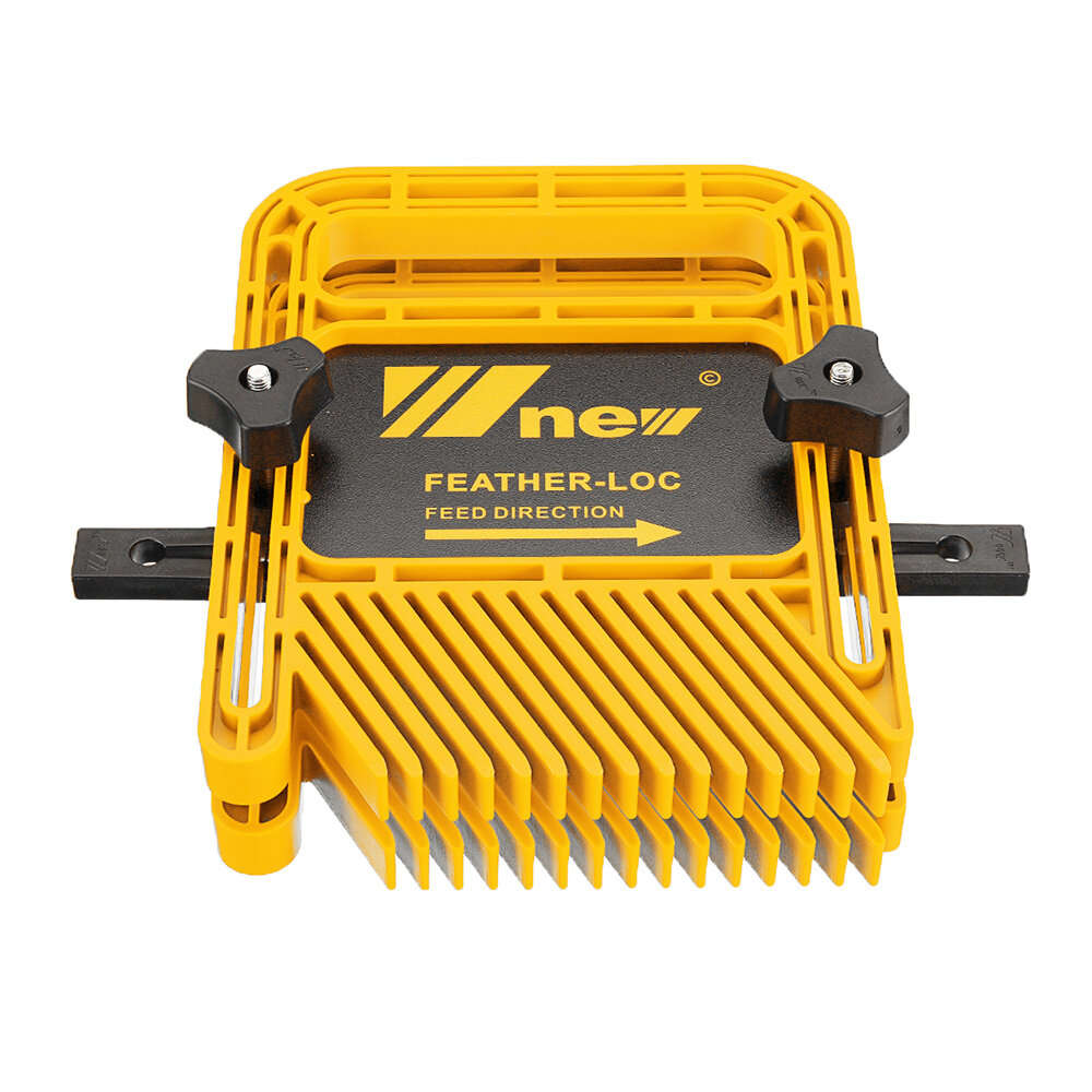 Yellow - Wnew Lengthened Double Feather Boards 160mm Adjust Featherboards Safety for Table Saw Route