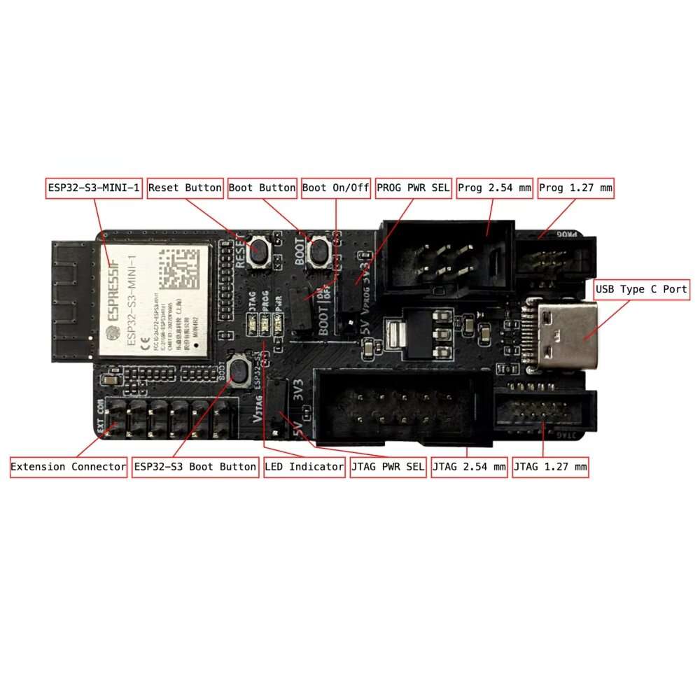 ESP-Prog-2 - ESP-Prog-2 Development Debugger Serial Communication High-Speed JTAG Debugging Firmware