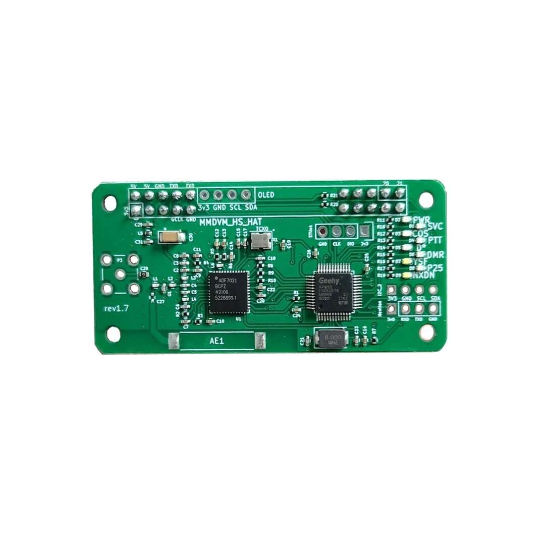 No Shell - UHF&VHF Antenna MMDVM Hotspot Support P25 DMR YSF for Raspberry pi