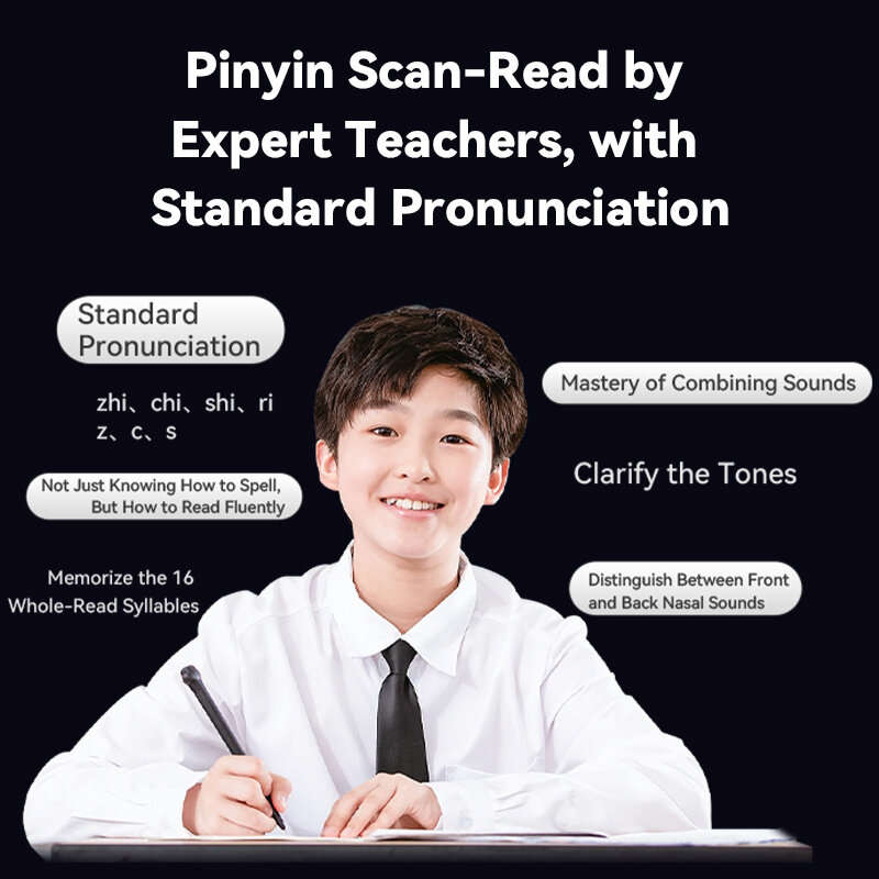 Grey - S60 Pro Smart Scan Translator Pen 4.3 Inch HD Screen Multilingual Translation 142 Languages 2