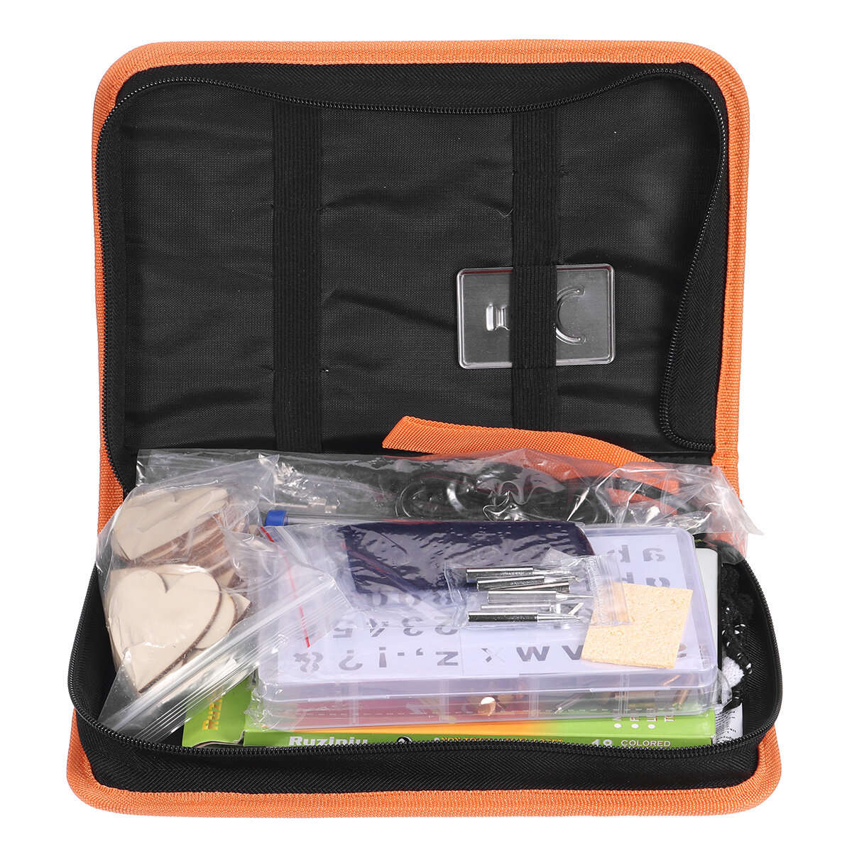 128Pcs 60W Electric Soldering Iron Kit Engraving Pen Wood Burning Pyrography C