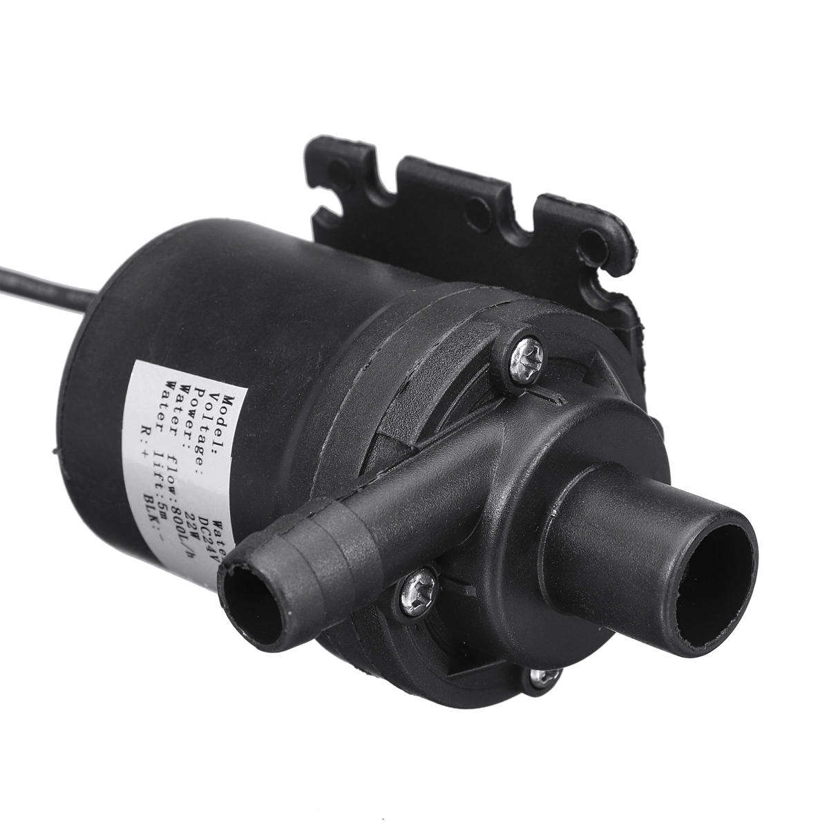 800L/H 12V/24V DC 5M Submersible Hot Water Circulation Pump Solar Brushless Motor