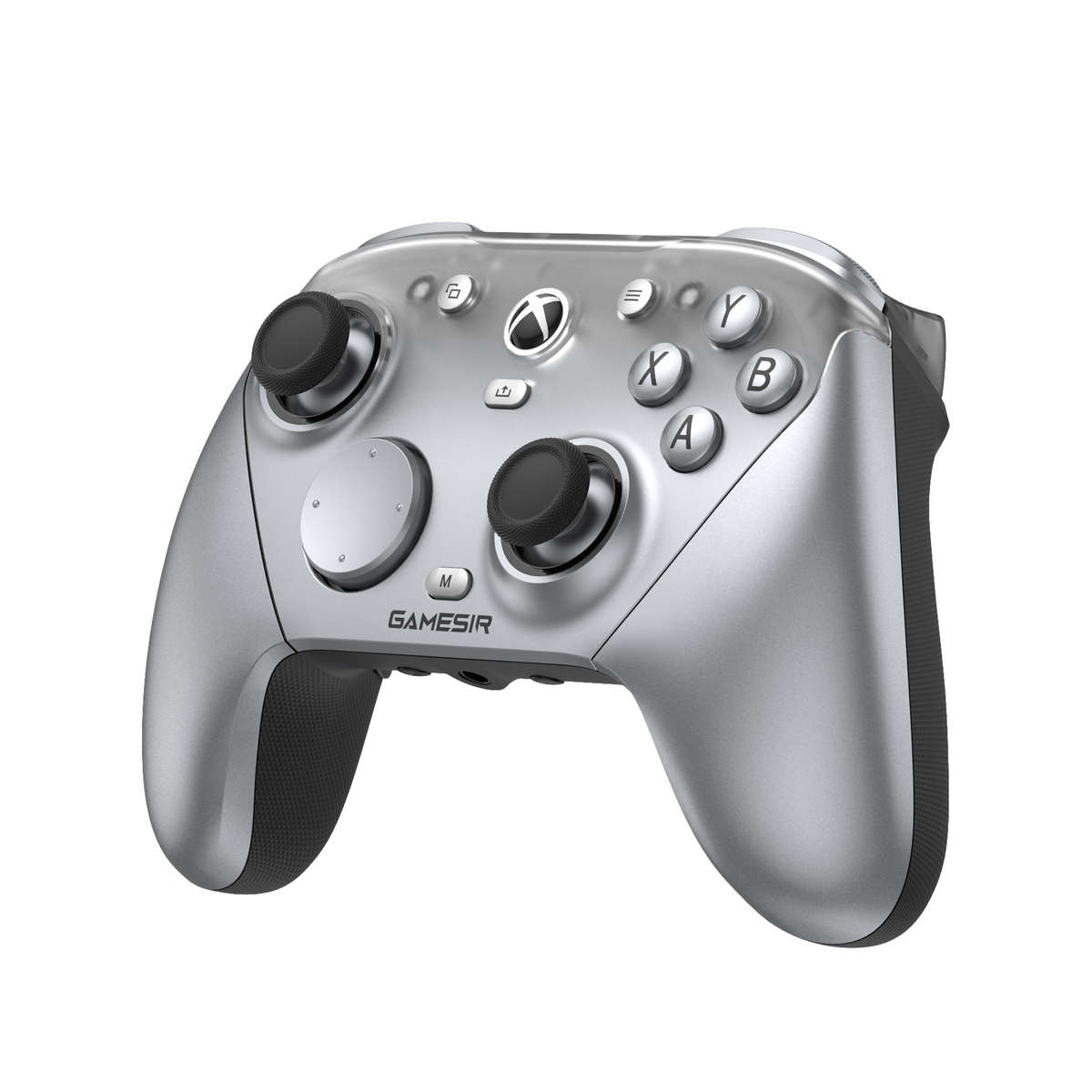 Silver - [Xbox Certified] GameSir G7 Pro Metallic Silver Tri-mode Gaming Controller with Charging St