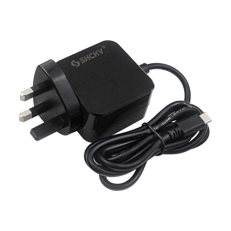 UK Plug - Raspberry Pi 5 Power Adapter PD 27W 5.1V 5A USB-C Power Supply EU US UK Plug Charger for R