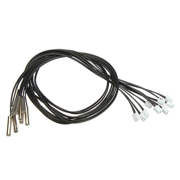 10pcs - 100cm 10pcs NTC-3470 Waterproof Professional Temperature Sensor Probe