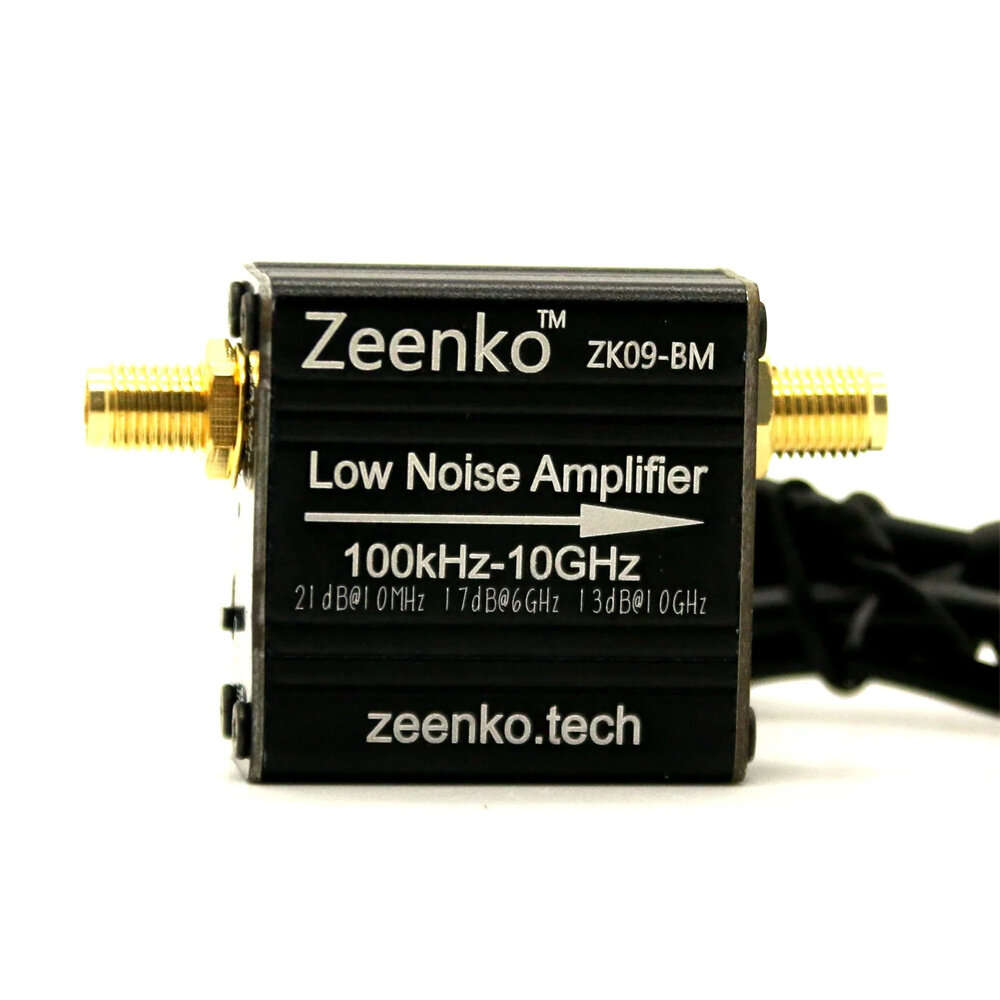 #C - Zeenko BM Series Low Noise Amplifier USB Powered 100KHz-6GHz/10GHz 20dB Gain RF Preamplifier Mo