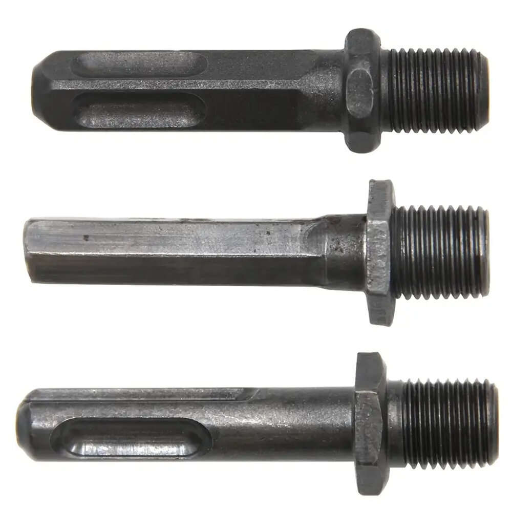 4PCS 32mm Black With Replaceable Handle Firewood Drill Bit Hand Electric Drill Electric Hammer Machi