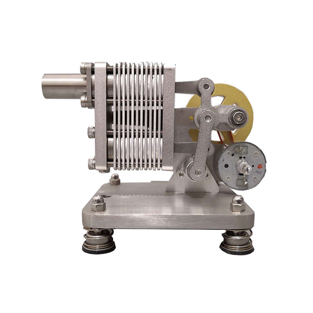 Silver - SH-015 Rocker Arm Stirling Engine Model Science Technology Puzzle Novelty Toys