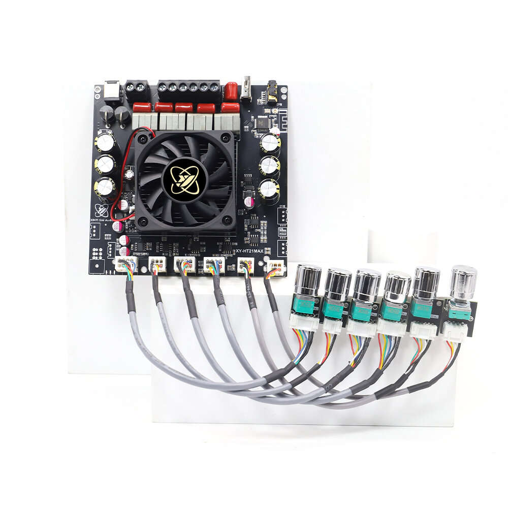 External Potentiometer - Sinilink Audio XY-HT21MAX Bluetooth Audio Power Amplifier 2.1 Channel 200W+