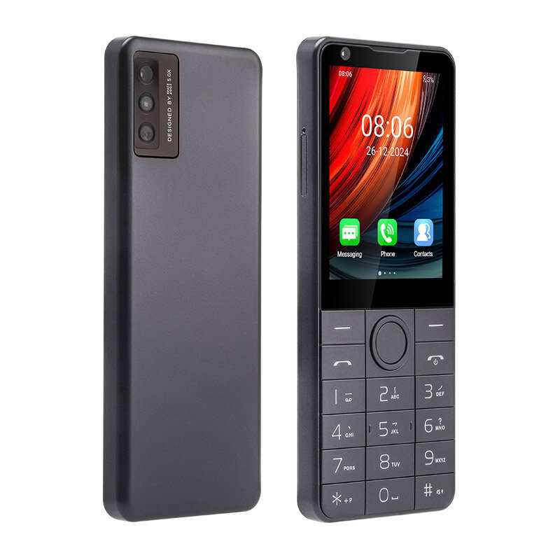 White - DOOV z17 Pro Mini 2.8-inch Android 13 3GB RAM 32GB ROM Dual SIM Unlocked Mobile Phone 2MP+5M