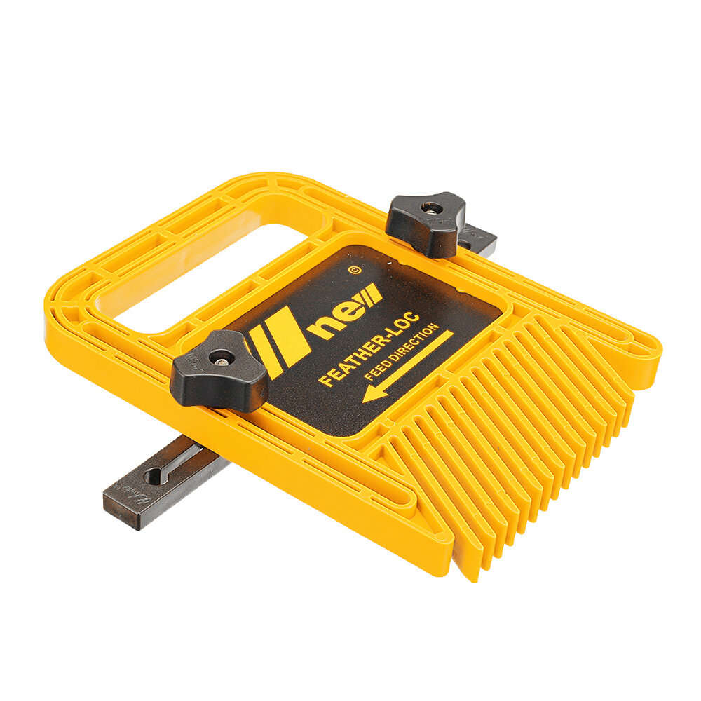 Yellow - Wnew Lengthened Double Feather Boards 160mm Adjust Featherboards Safety for Table Saw Route