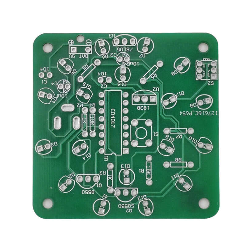 Full Set - Remote Control Night Light DIY Kit Adjustable Brightness 18 LEDs with USB Power and Infra