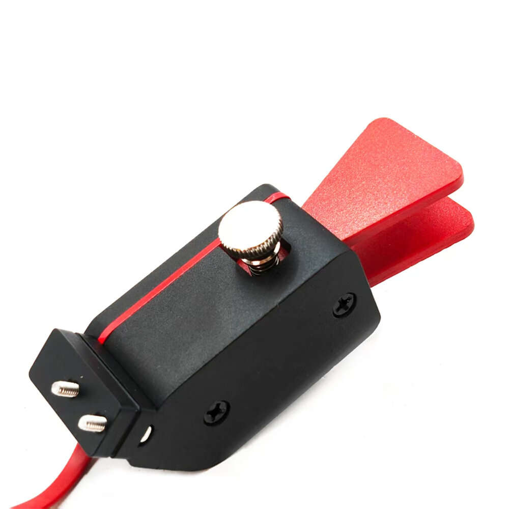 Black - UNI 715 CW Key Ultra Light ABS Construction Silver Plated Contacts Adjustable Tactile Feedba