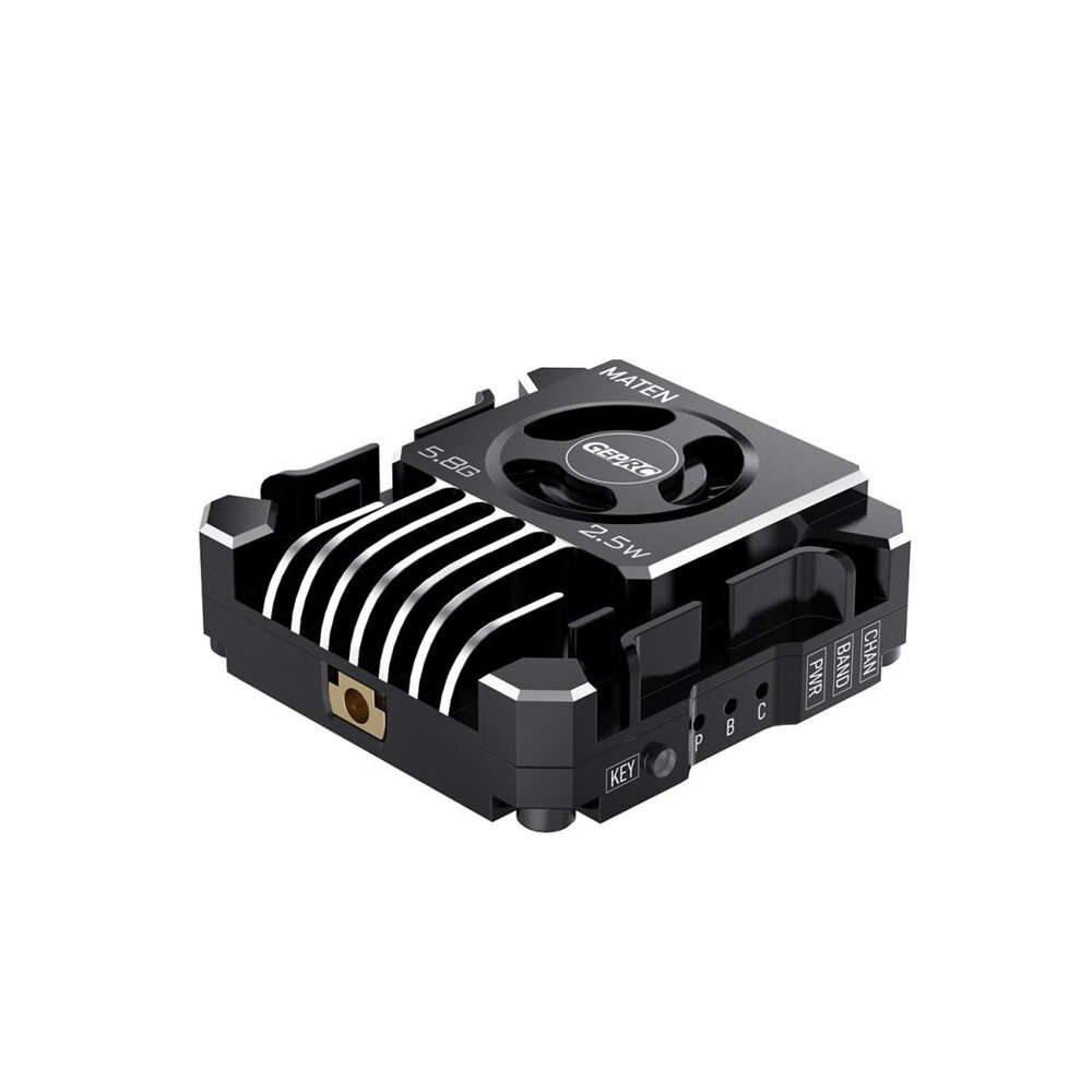 VTX transmitter set - GEPRC MATEN 2.5W VTX PRO 5.8GHz 48CH FPV Transmitter Support Pit/25/200/600/16