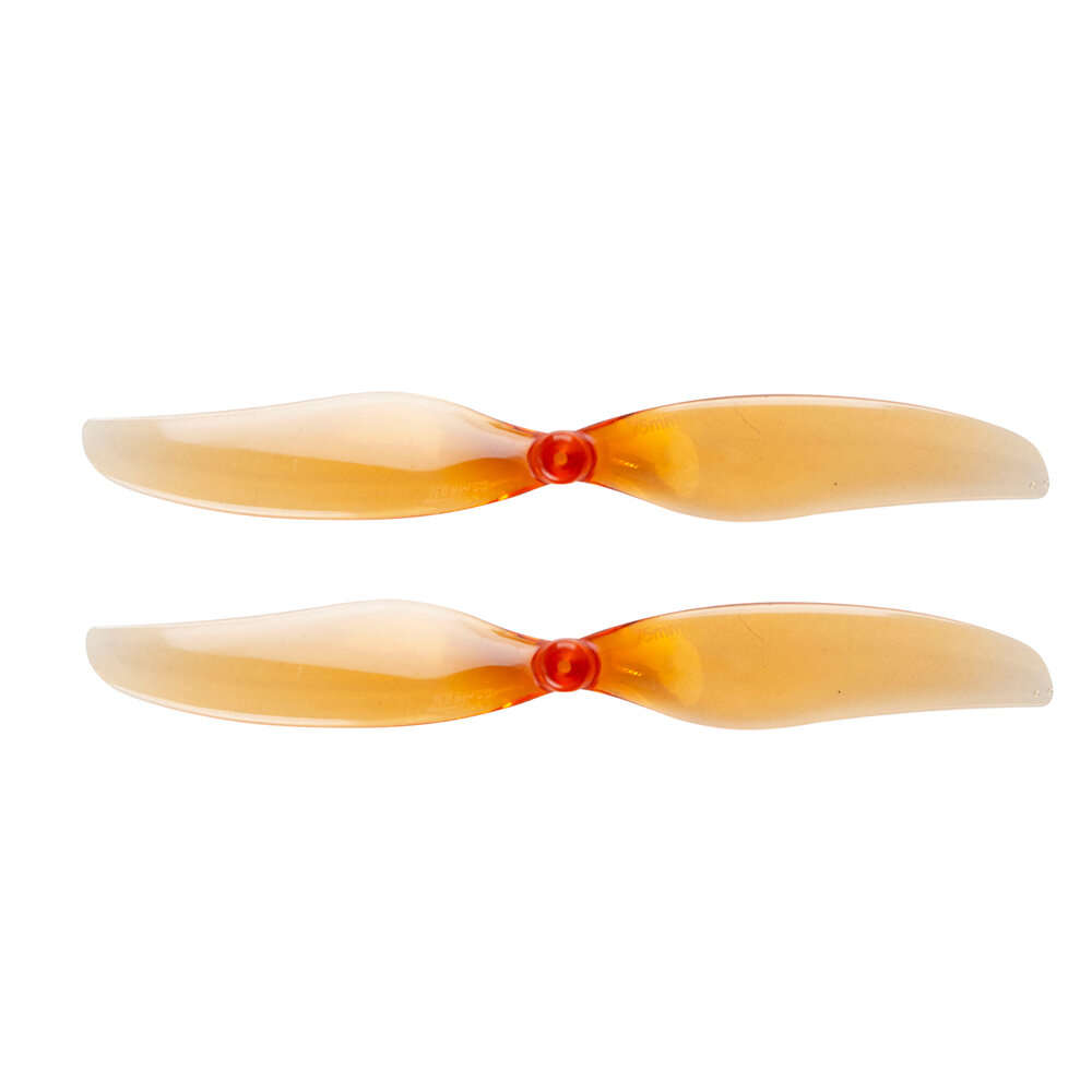 Transparent - 4 Pairs Gemfan 75MM Bi-blade 2-blade 1mm Shaft PC Propeller for Tiny Whoop RC Drone FP