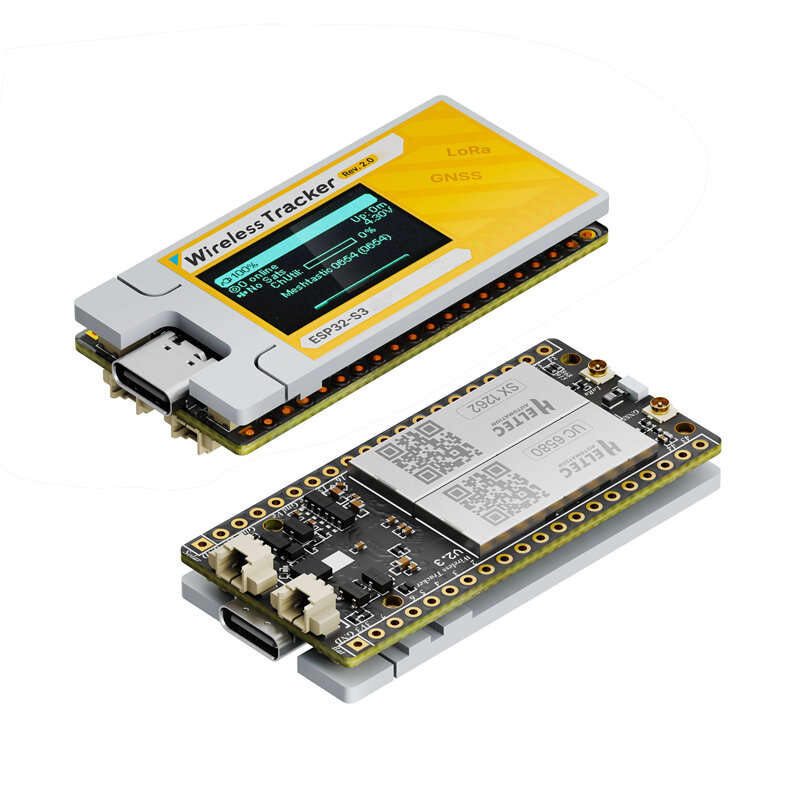 With Spring Antenna - Heltec Wireless Tracker V2 LoRa GNSS IoT Device ESP32-S3FN8 SX1262 UC6580 863-