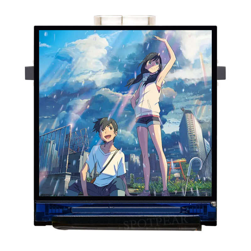 Pin Header Soldered - ESP32-C6 LCD Development Board 1.3 Inch IPS Screen 240x240 Display 262K Color