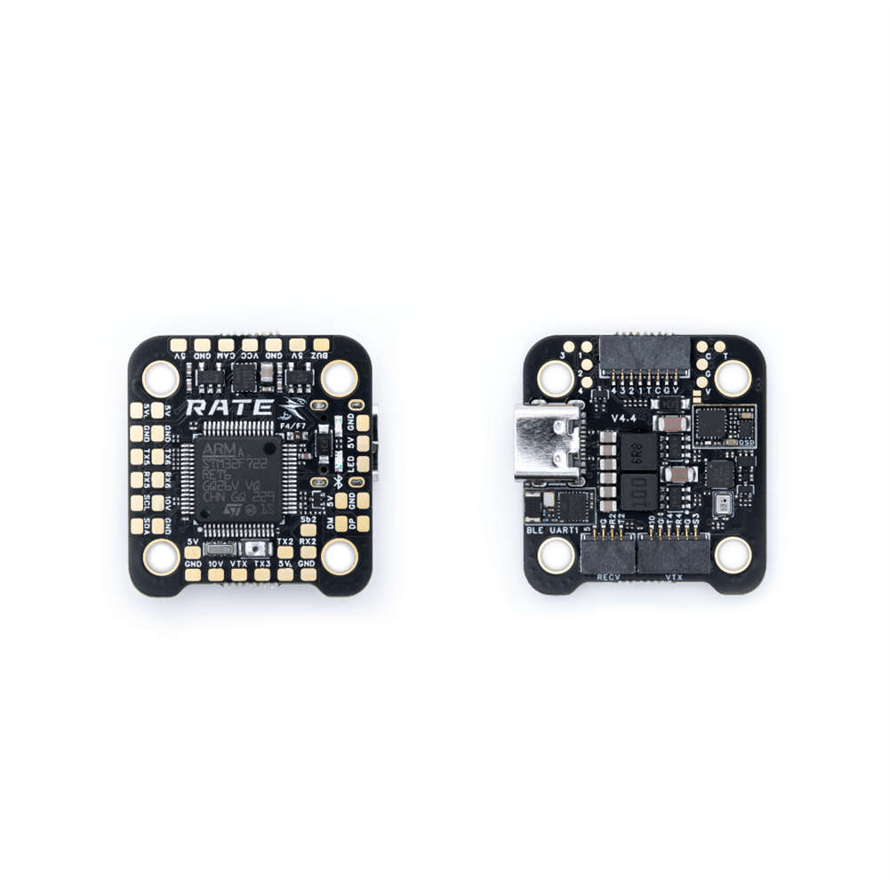 Stack - RATE F4V4 F435 V4 40A Mini Stack F435 Flight Controller ICM42688 & 3-6S 32bit ESC for RC FPV