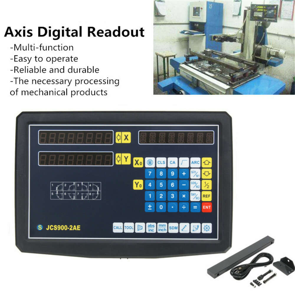 1100mm - Machifit 2/3 Axis Grating CNC Milling Digital Readout Display / 50-1000mm Electronic Linear