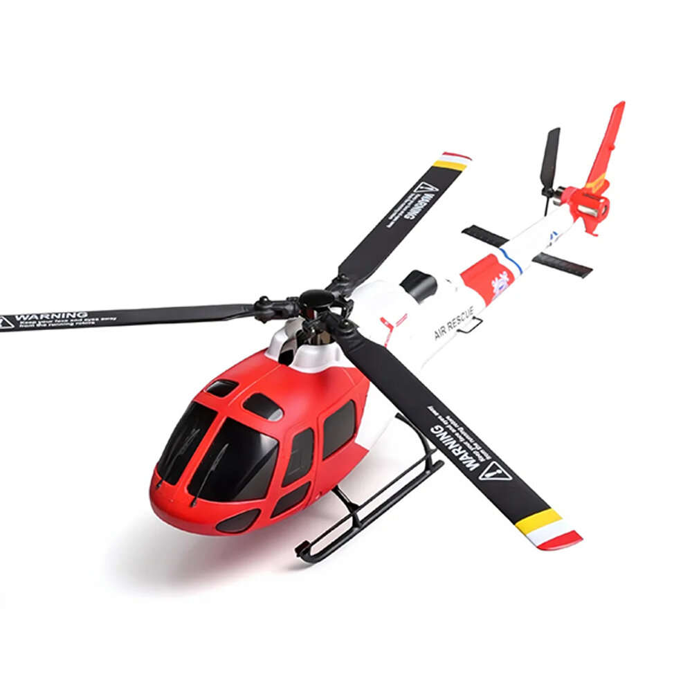 with 2 Batteries - XK K150 Little Squirrel AS350 2.4G 4CH 6-Axis Gyro Optical Flow Localization Alti