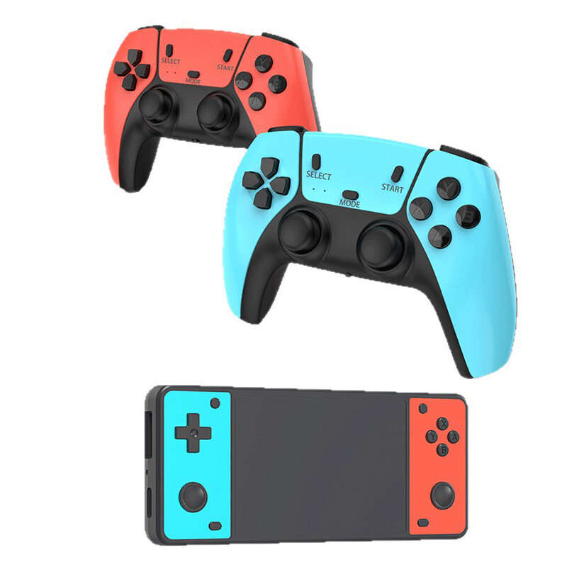 128G - [128G] G66 TV Game Console with Dual Wireless Controllers Quad-core 4K 3D 128GB 35000+ Games