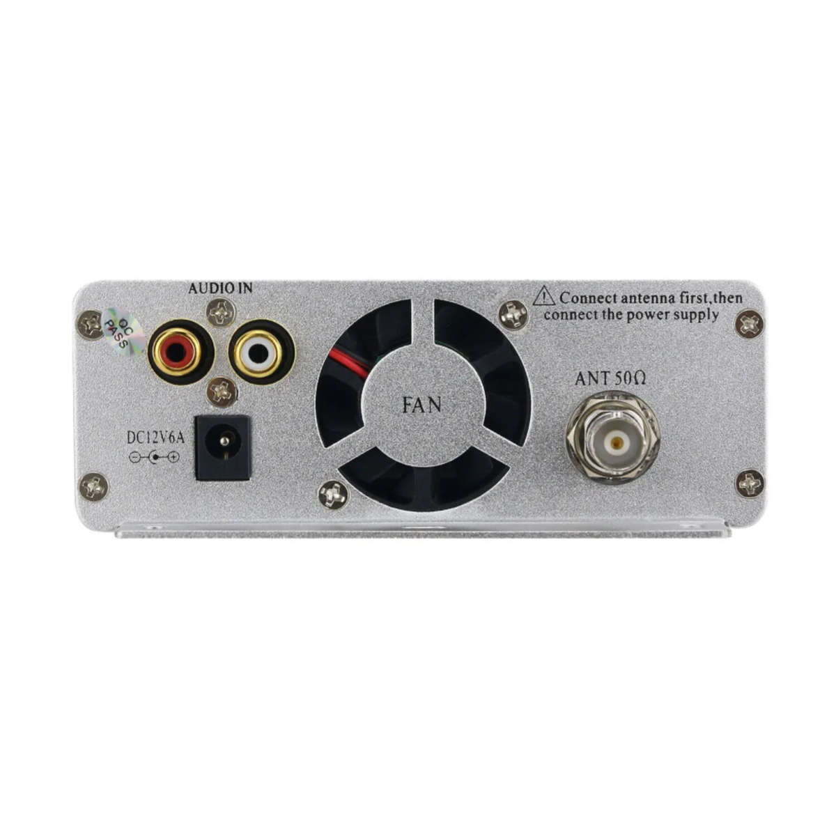 BNC Interface - ST-15B 87-108MHz 15W FM Broadcast Transmitter Stereo PLL FM Radio Broadcast Station