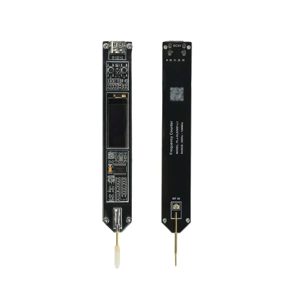 Basic Set - Frequency Counter Meter PLJ-091OLED-L1 High Precision 100MHz TCXO Portable Crystal Teste