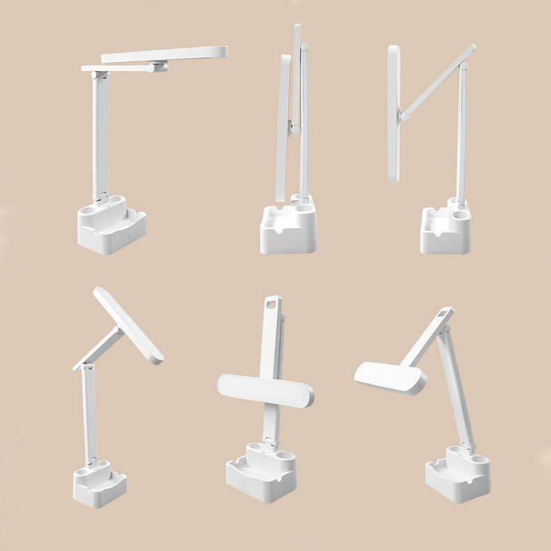 Built-in 4000mAh battery - USB Charging LED Desk Lamp 3 Color Temperatures Brightness Adjustable Bed