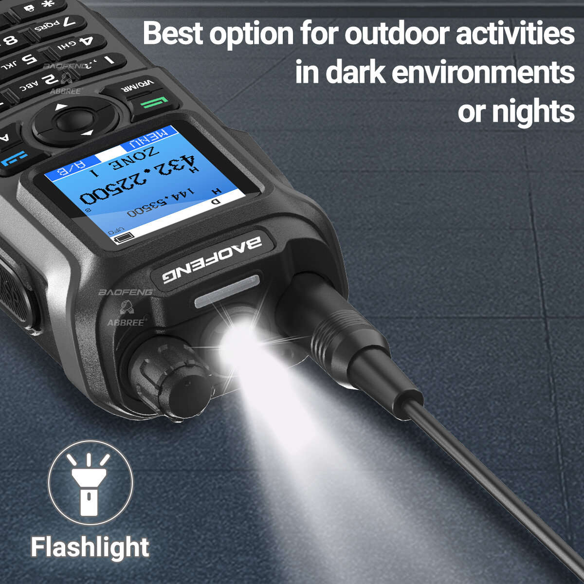 Green - Baofeng UV-21 Pro V3 High Power Multi-Band Handheld Walkie Talkie with bluetooth APP Program