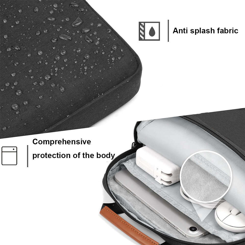 13.3'' - 9.7''/13'' Tablet Sleeve Bag Lightweight Laptop Handbag Simple Waterproof Notebook Inner Ca