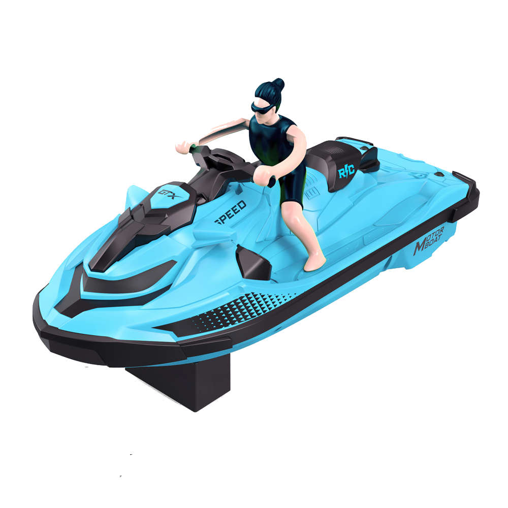 Blue One Battery with LED Light - LMRC LM13-D RTR 2.4G 4CH RC Boat Motorboat Remote Control Racing S