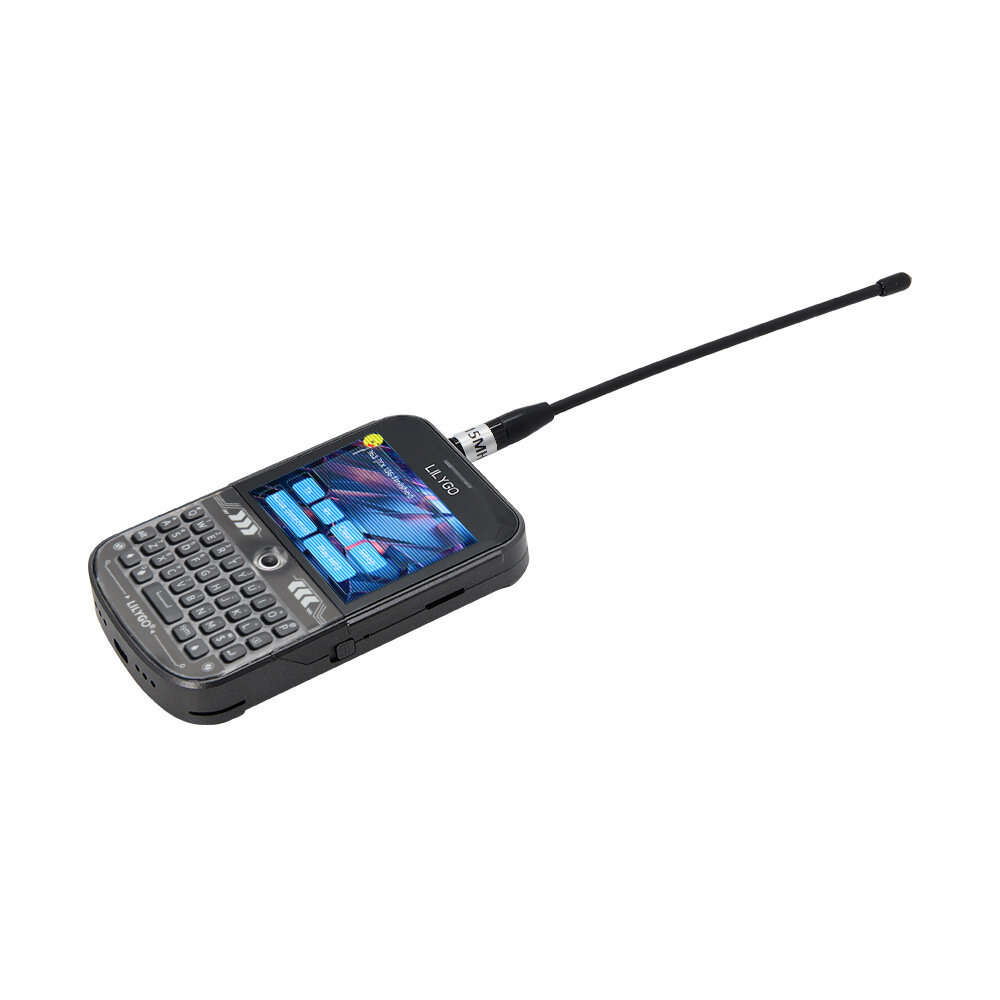 LILYGO T-Deck Plus Black Keyboard 915MHz External Antenna ESP32-S3 GPS LoRaWAN+LCD Wireless Module