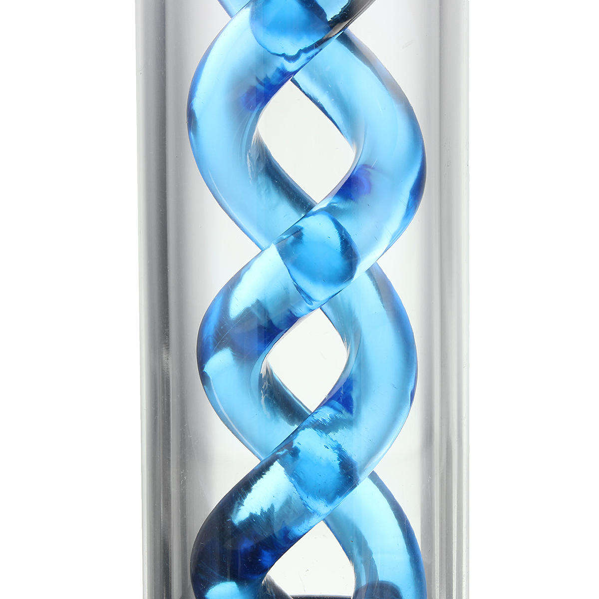 G1/4 200Mm Blue Computer Cylinder T-Virus Helix Suspension Water Cooling Tank For Computer Cooling