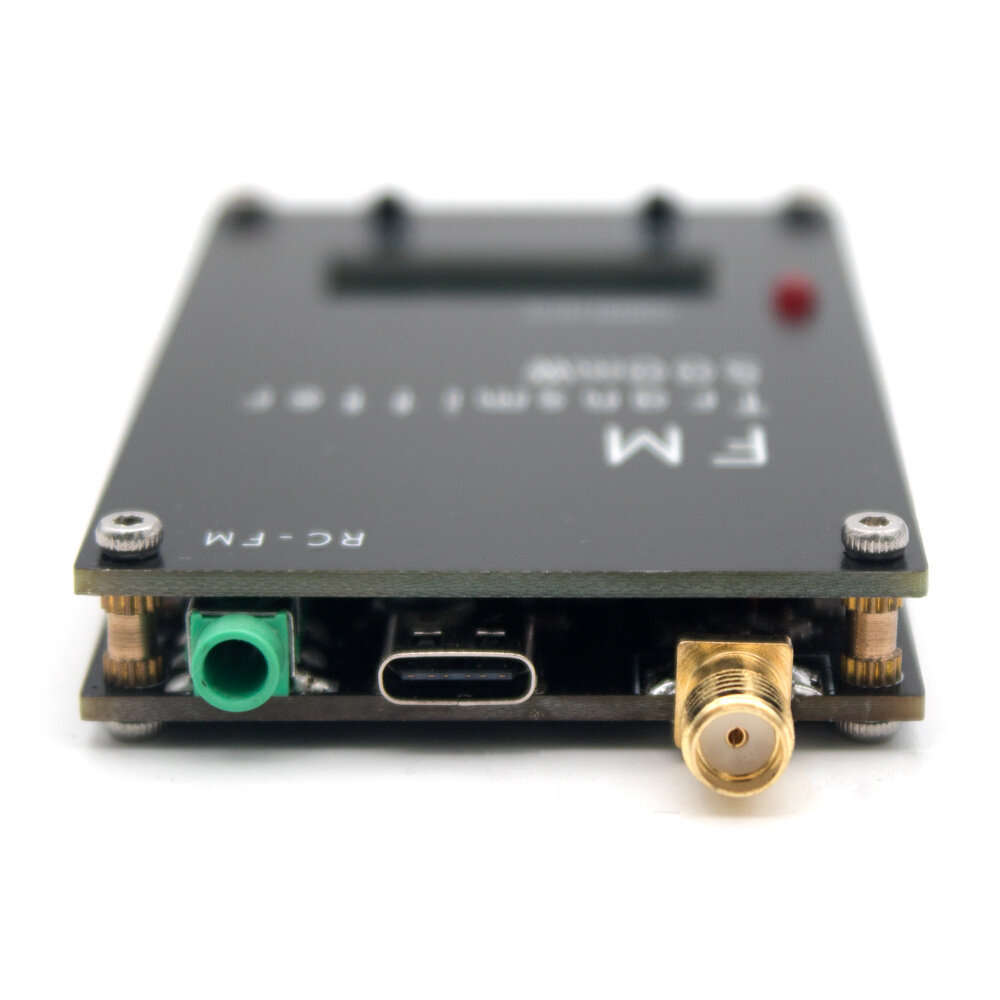 2000M 0.5W FM Transmitter Frequency LED display Stereo Digital 88M-108MHz FOR DSP Radio broadcast Ra
