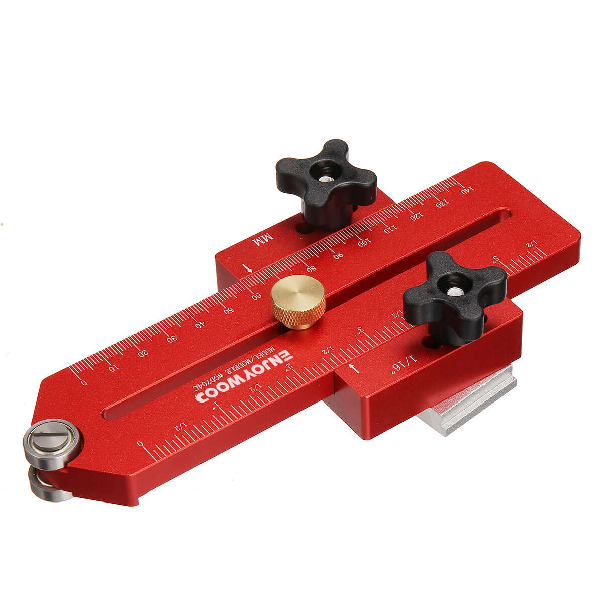 ENJOYWOOD Thin Rip Jig Table Saw Jig Guide for Making Repetitive Narrow Thin Strip Cuts Woodworking