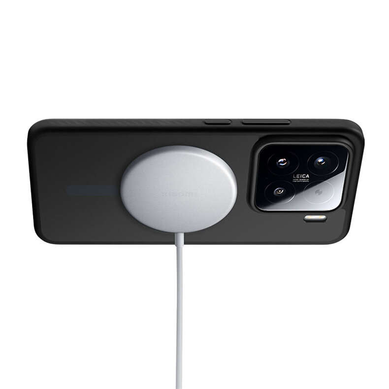 White - Xiaomi 30W Magnetic Wireless Charger Fast Wireless Charging Pad for Smart Phones for iPhone