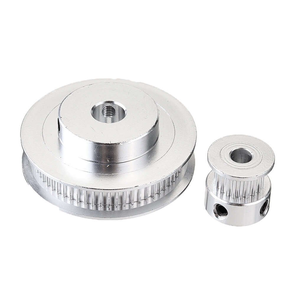 400mm - TWO TREES 60Teeth 8mm Bore Diameter + 20Teeth 5mm Bore GT2 Timing Belt Pulley with 6mm Timin