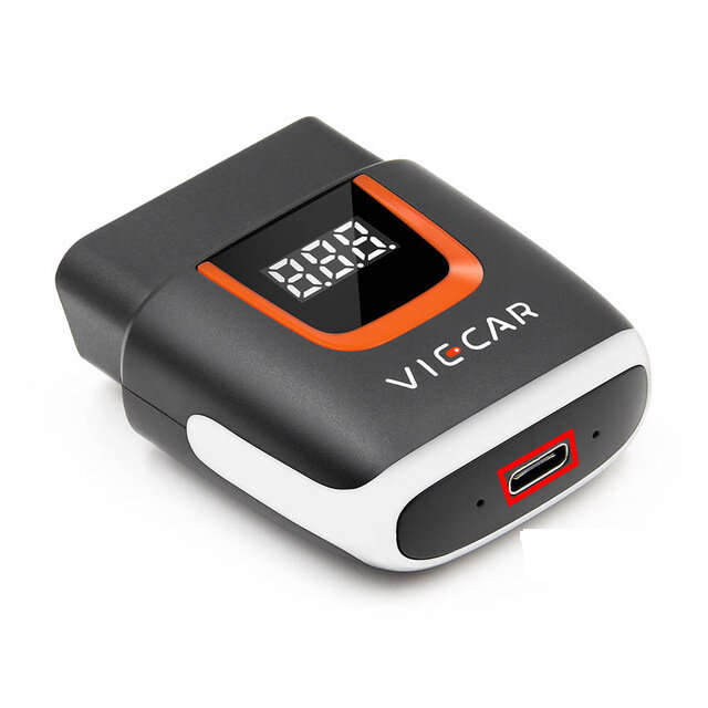 Viecar VP004 ELM327 V2.2 WIFI With Type C USB Interface OBD2 EOBD Car Diagnostic Scanner Tool OBD II