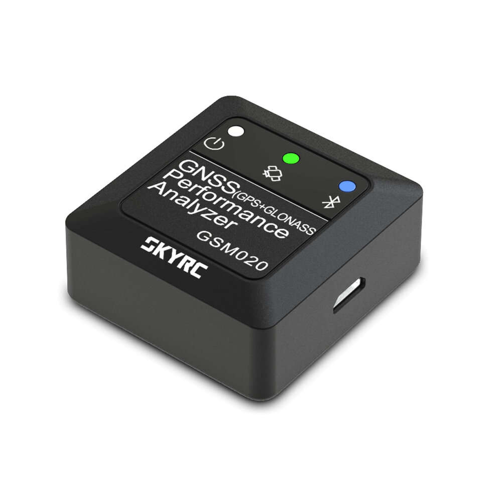 SKYRC GSM020 GNSS Performance Analyzer Power Bluetooth APP GPS Speed Meter for RC Car Helicopter